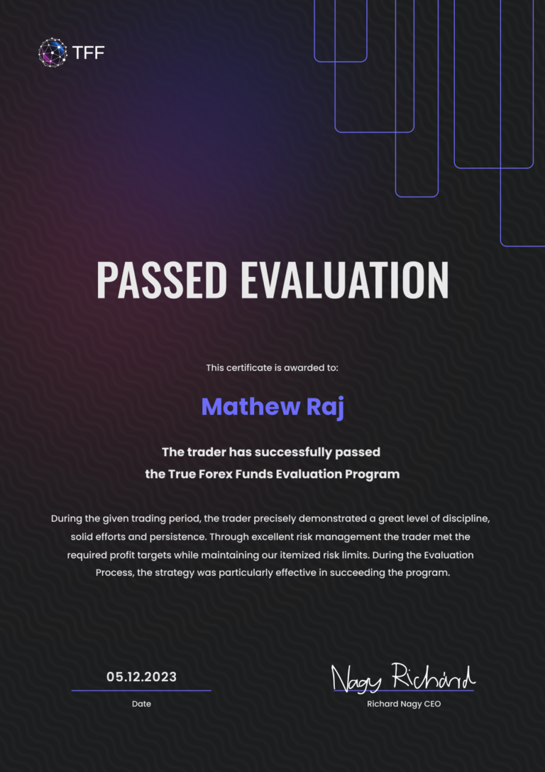 Mathew Raj - TFF - Passed Evaluation Certificate copy 2